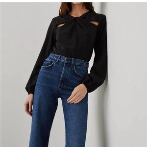NWT Rails Eli Blouse in Black Size XL